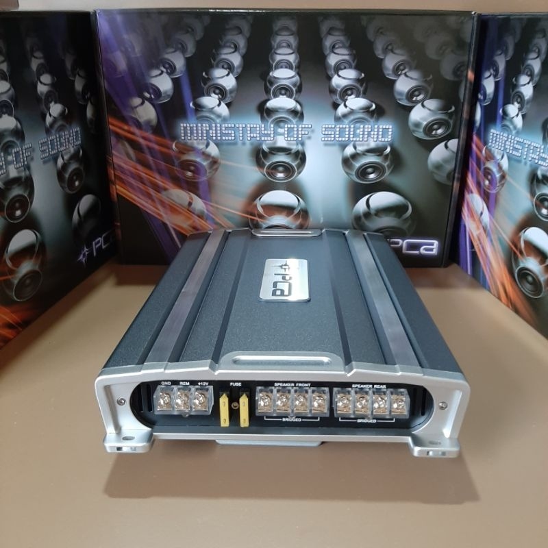 POWER PCA MOS 4.175 POWER 4 CHANNEL AMPLIFIER MOBIL 4 Channel PCA