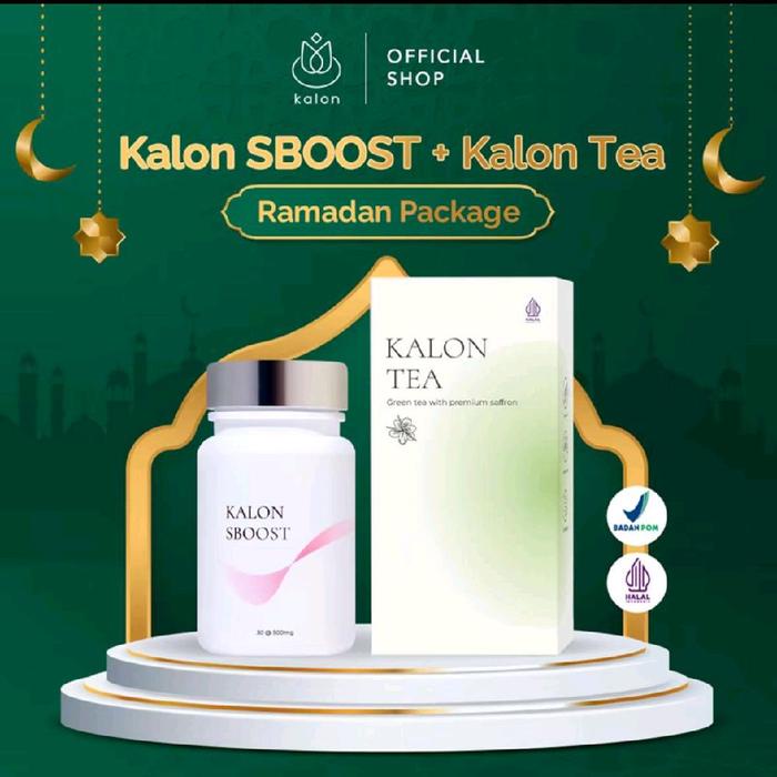 

[Paket Extra Hemat] Kalon Sboost Bundle Premium Isi 30 Kapsul Herbal Bpom Dan Halal Good Quality