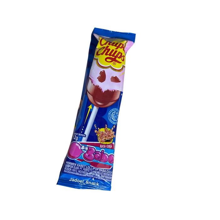 

SALE !!! PERMEN KARET CHUPA CHUPS ISI 20 X 12 GR RASA STRAWBERRY DAN COLA BY JADOELSNACK GUM READYY