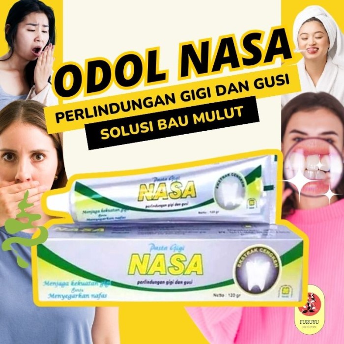 PASTA GIGI NASA - ODOL NASA PASTA GIGI NASA - Odol Pemutih Gigi