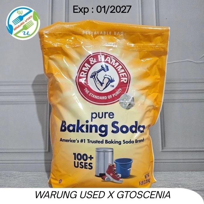

Ready" Baking Soda Merk Arm & Hammer Baking Soda 2.26 Kg Made In Usa 2.26Kg