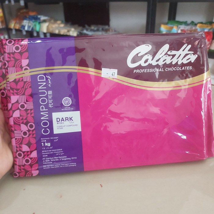 

Ready" Coklat Batangan Collata Dark 1 Kg
