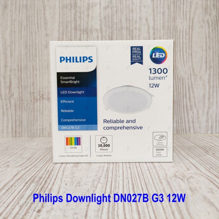 LAMPU DOWNLIGHT LED PANEL PHILIPS DN027B G2 14 WATT 14 W 14W 14WATT