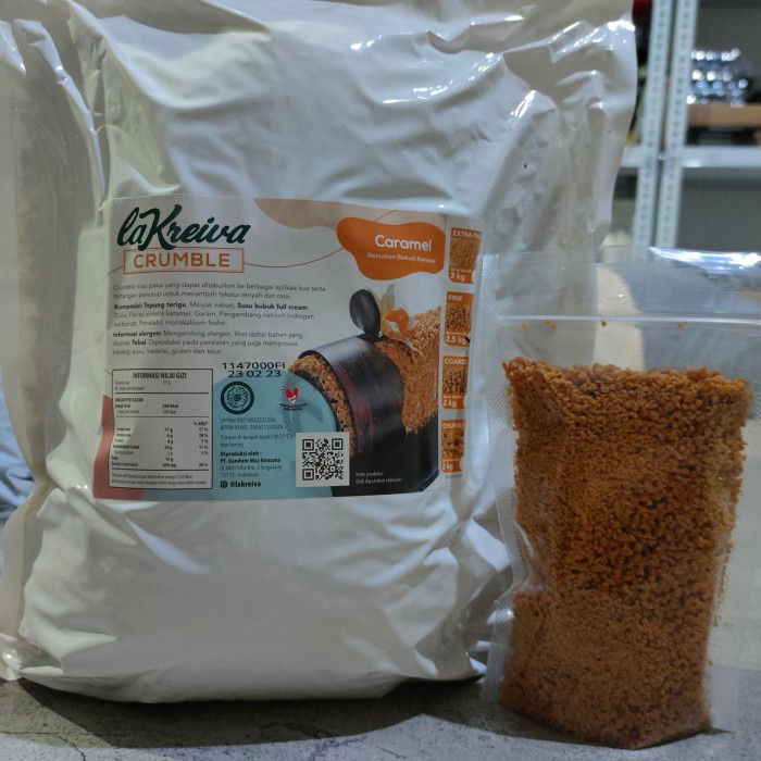 

Ready" La Kreiva Crumble Caramel 500 Gr