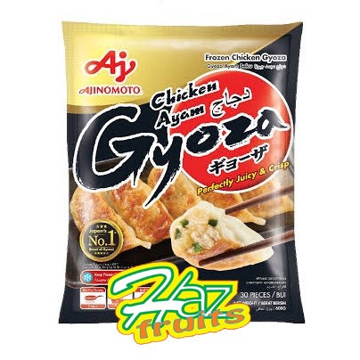 

Ready" Ajinomoto Frozen Gyoza Sayur Dan Ayam 30 Pcs Halal