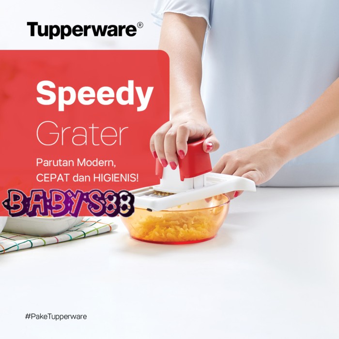PARUTAN SERBAGUNA TUPPERWARE - SPEEDY GRATER TUPPERWARE