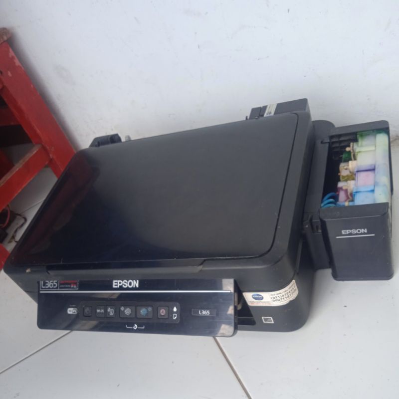 [Baca Deskripsi] Printer Epson L365 Wifi Scan Copy Print n Deskjet D2666 sesuai foto