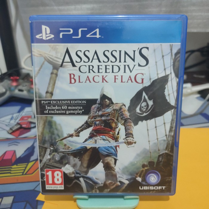 bd ps4 kaset Game ASSASSINS CREED IV black flag