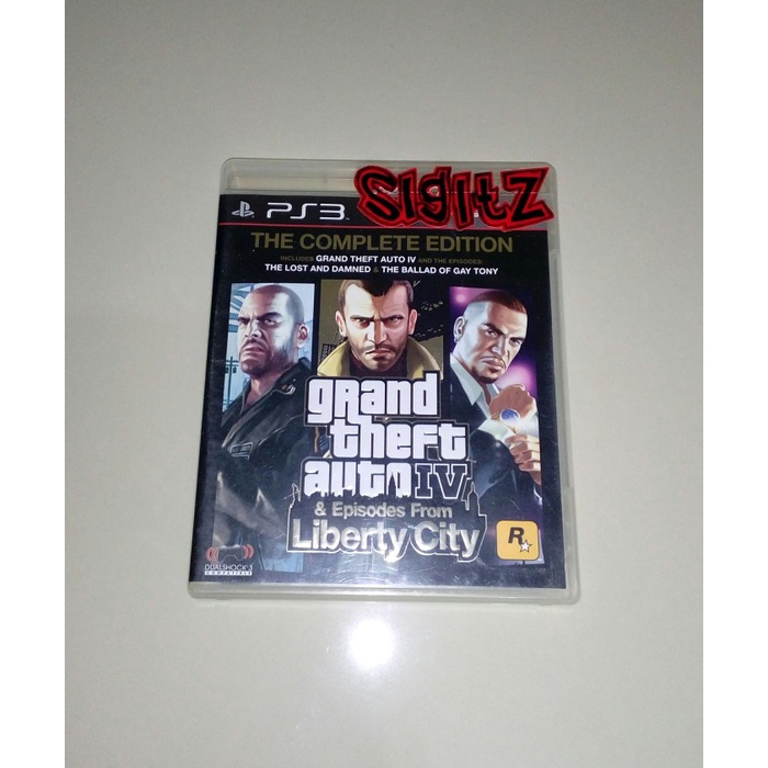 bd PS3 kaset game GRAND THEFT AUTO IV THE COMPLETE EDITION / GTA 4