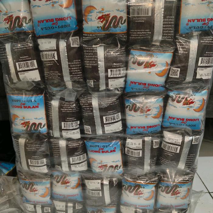 

Kopi Liong Gula Khas Bogor (10Pak) 20 Renteng Coffee Bubuk Robusta Good Quality