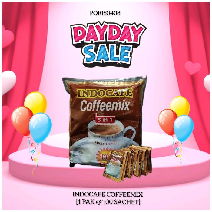 

Indocafe Coffeemix 3 In 1 [100 Sachet / 20 Gr] New