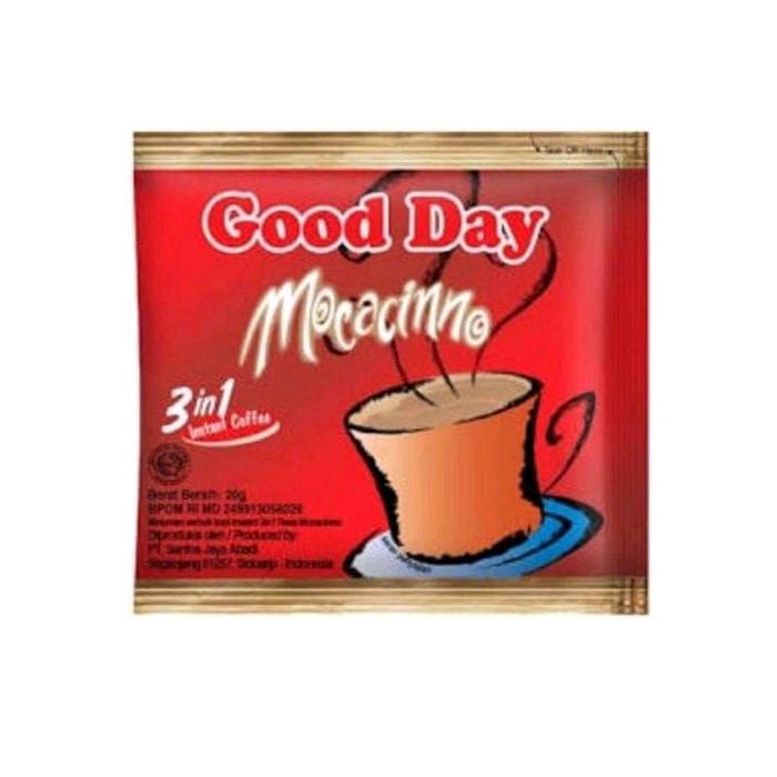 

Good Day Mocacino 5 Renceng Instan Coffee Bubuk Kopi Terlaris