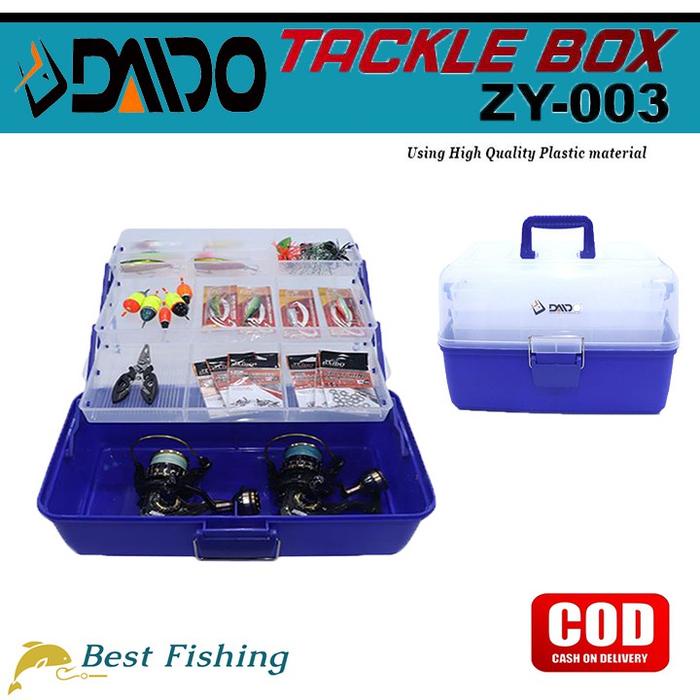 Kotak Pancing Daido Fishing Team (Sedang)