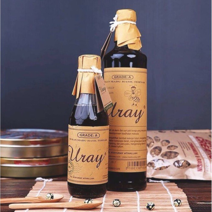 

BARANG TERLARIS MADU URAY 640ml (raw honey/natural honey)