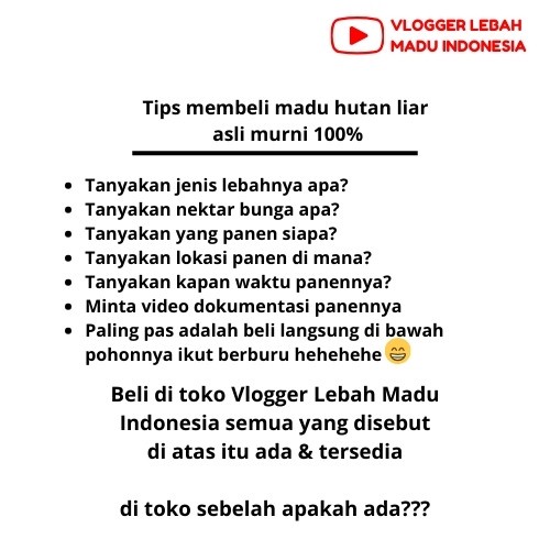 

BARANG TERLARIS Madu Hutan Liar (Apis dorsata) Jawa Barat Nektar Bunga kaliandra Merah