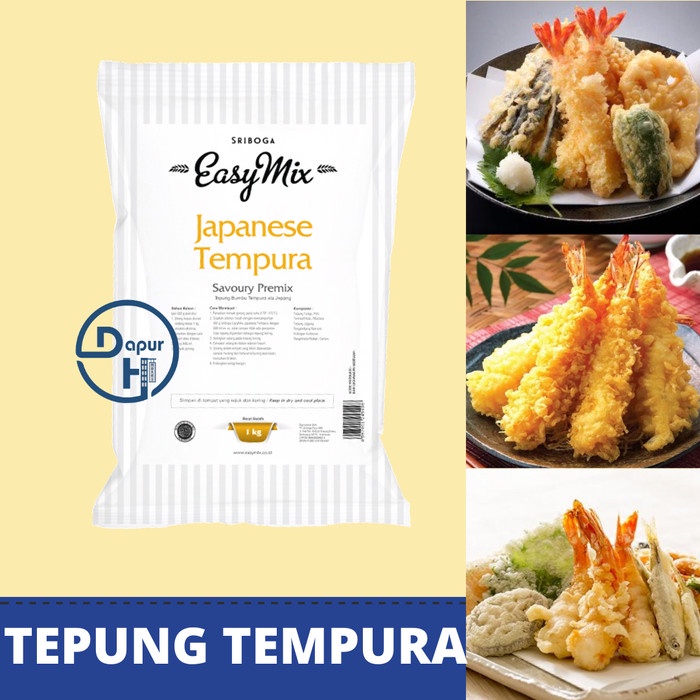 

SALE !!! EASY MIX TEPUNG GORENG TEMPURA 1 KG HALAL TEMPURAKO ALA JEPANG READYY