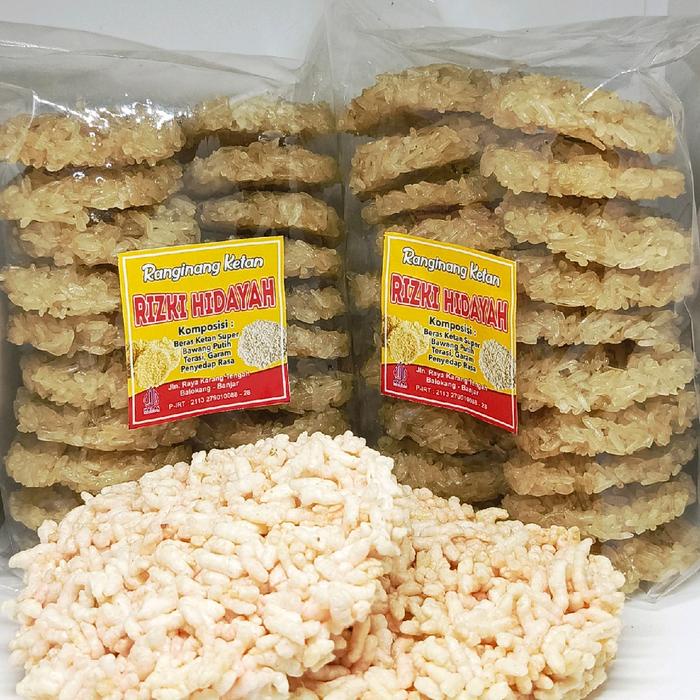 

[ SATUKILO ] Rengginang Mentah Ketan Super Goreng Food