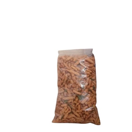 

1 Kg Basreng Pedas Daun Jeruk Gurih renyah Cemilan Snack Food Kerang Makaroni Sotong Goreng Asin