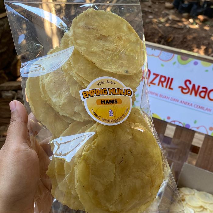 

Emping Melinjo mentah manis 250gr