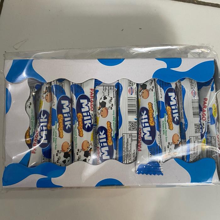 

PERMEN PARAGO ISI 80pcs perbok ( MILK , COKLAT ,2in1 coklat strobery melon ,chewy aneka rasa buah )