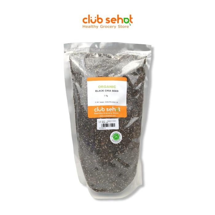 

SALE !!! CLUB SEHAT ORGANIC BLACK CHIA SEED 1KG READYY
