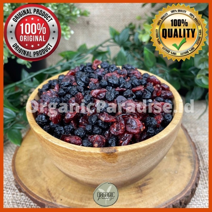 

SALE !!! MIX BERRIES PREMIUM 250 GRAM / BUAH BERRY KERING CAMPUR 250 GR READYY