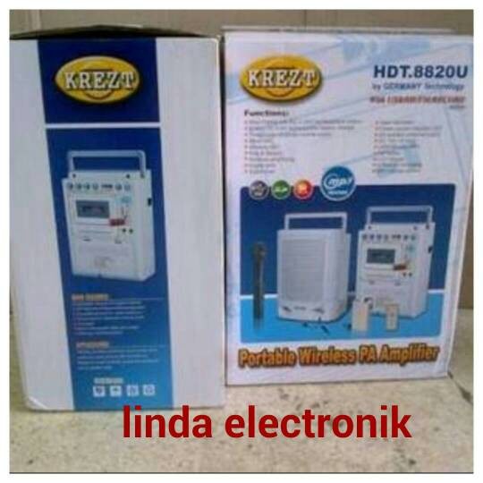 PORTABLE MEETING WIRELESS KREZT 8820U