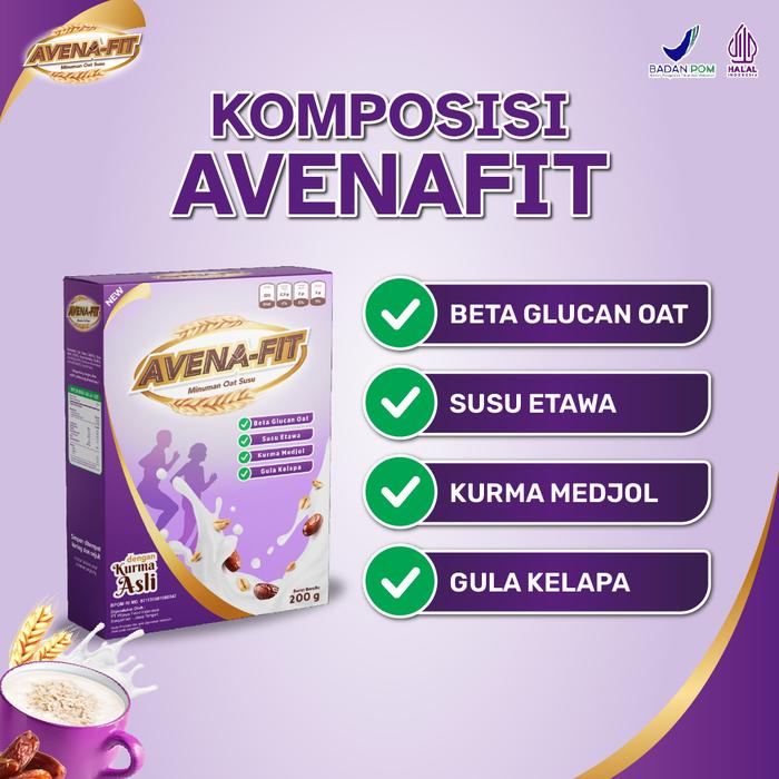 

Ready Stock Avenafit - 2 Box Minuman Oat Susu Sehat Untuk Sarapan Original - Sudah Bpom Dan Halal
