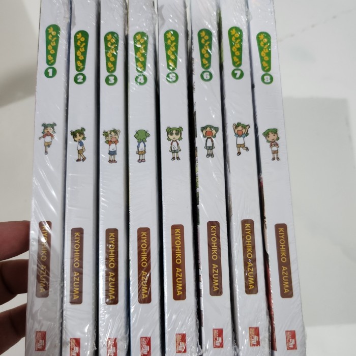 DISKON KOMIK YOTSUBA SET VOL 1-8 SEGEL ORI CETAK ULANG 2024 BAHASA INDONESIA READYY