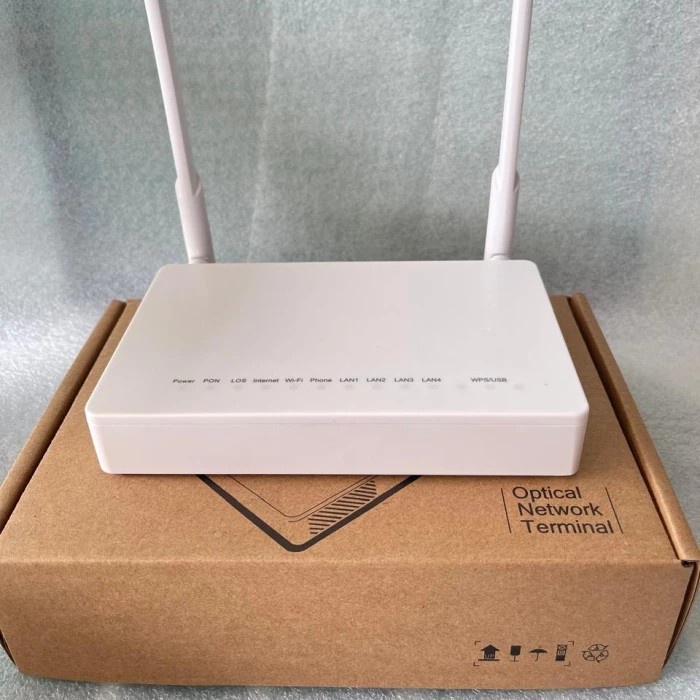 Diskon [New] Router Zte F609 V3 Gpon Modem Baru Support Omci