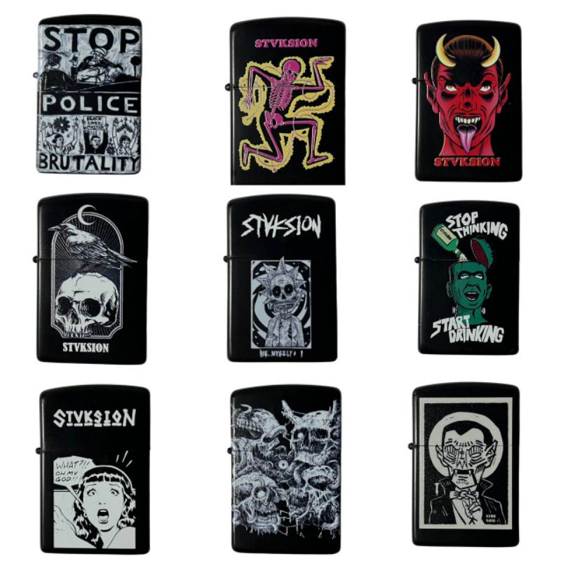 HJK POCKET LIGHTER STVKSION / KOREK API ZIPPO / KOREK ZIPPO POLOS CUSTOM / KOREK API TITANIUM
