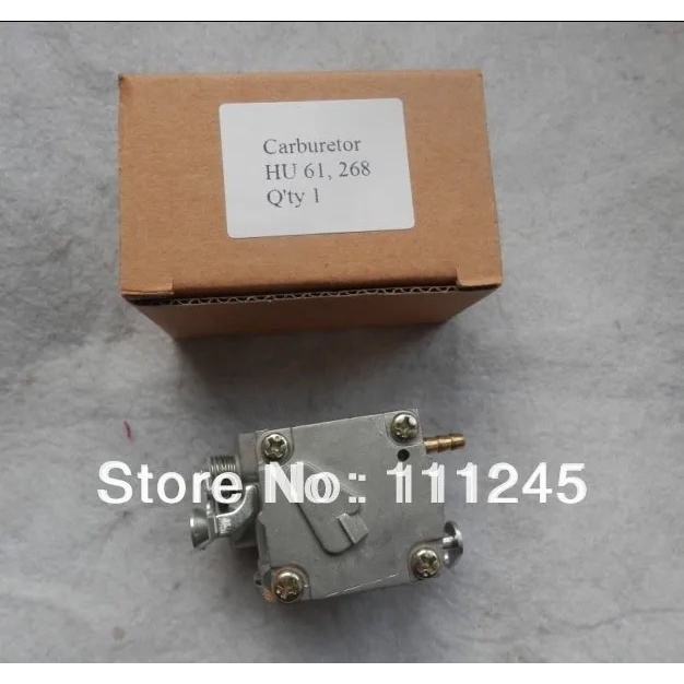 HUS. 61 CARBURETOR FOR HUSQVARNA 268 266 272 &more CHAINSAWS CARB