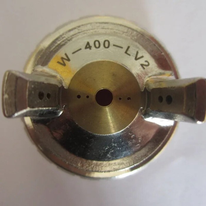 W400 LV2 aircap W-400 nozzle needle set spray gun kit W 400 parts