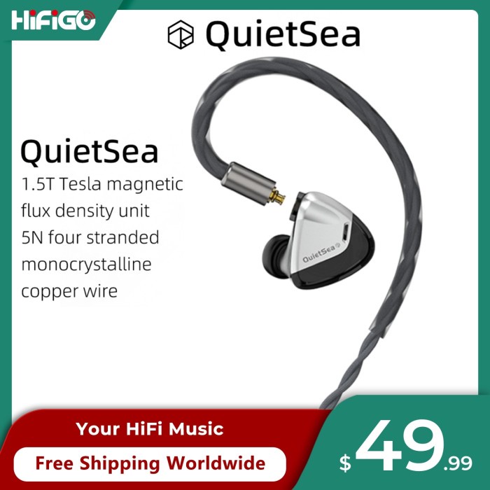 New Rose Technics QuietSea God-Plated Brass Dual-Cavity Drivers