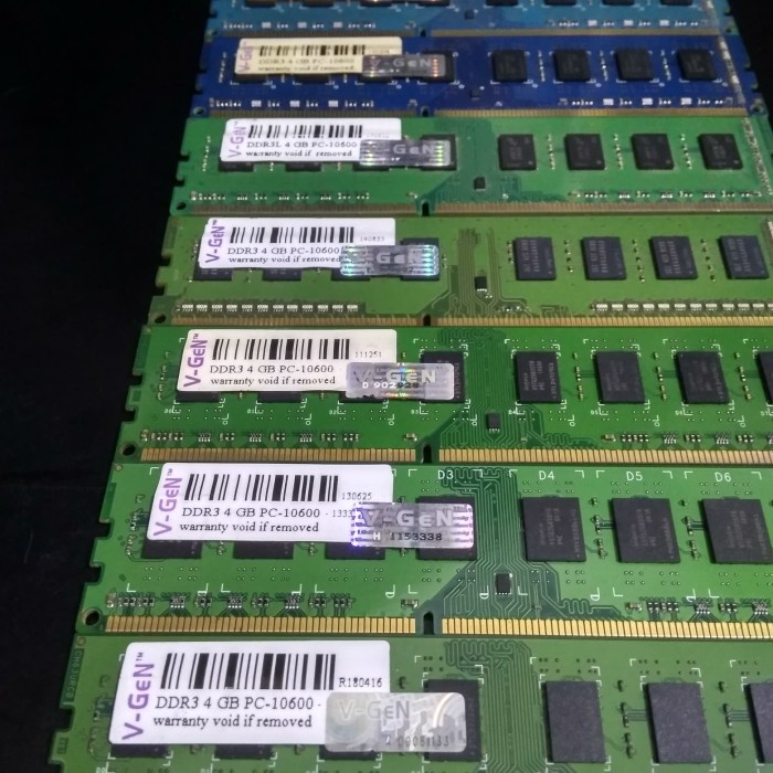 Ram Memory PC DDR3 4GB PC 10600 VGEN