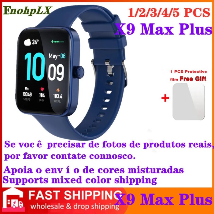 X9 Max Plus Smart Watches 2023 Women Men IWO Series 9 47mm GPS