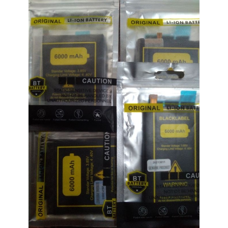 Vivo B-H9 Bh9 Battery Batre Baterai Vivo Y19 2019 Double Power 6000Mah 2 Ic Protection