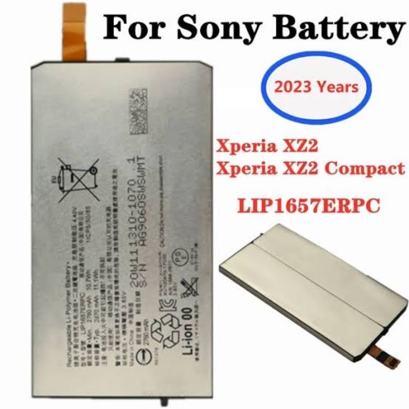 Lip1657Erpc Original 100% Genuine Batu Batre Battery Baterai Xperia Xz2 Compact Xz2 Mini