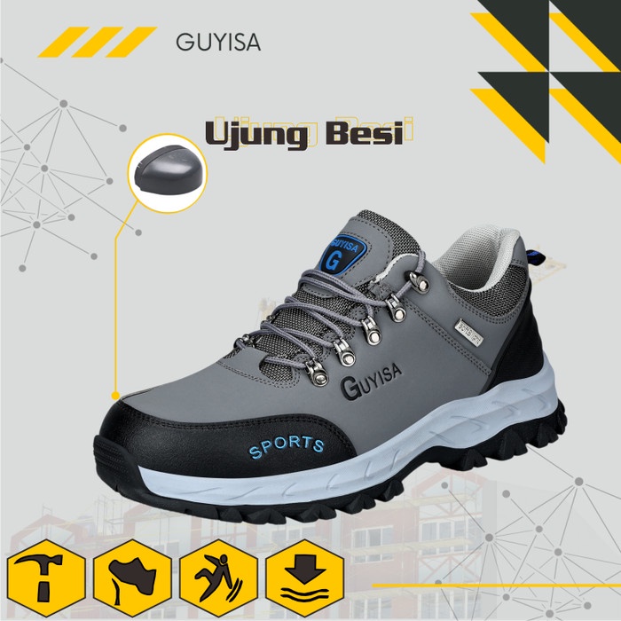 Safety Shoes Sneakers Sport New Guyisa Waterproof