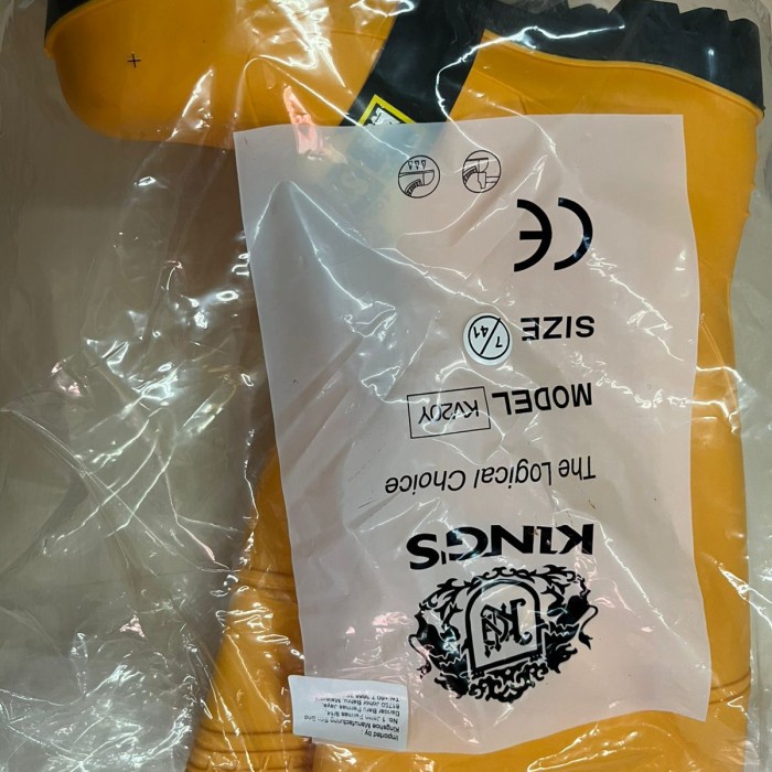 Sepatu Safety Kings KV20Y / Sepatu boot Safety King KV 20 Y / Sepatu Boot King kuning