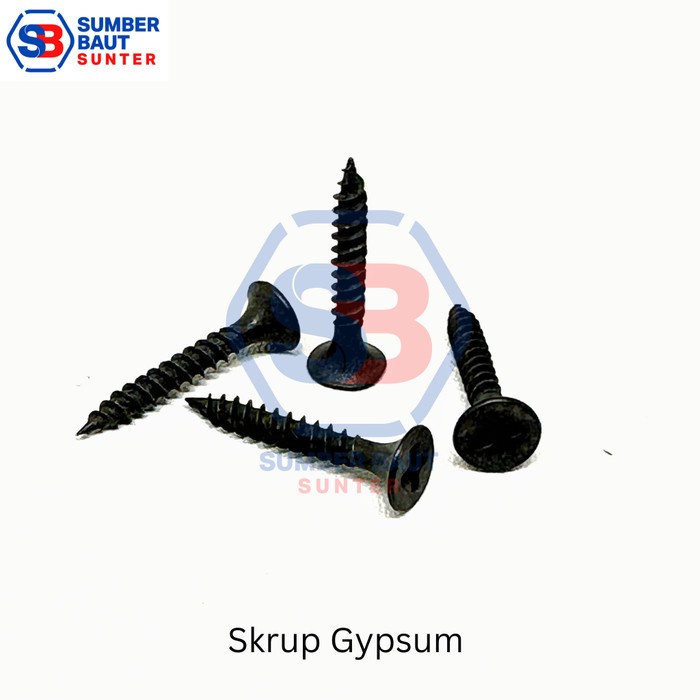 SALE  SKRUP GYPSUM 7,5 CM 8X3" - 1 BOX ISI 300 PCS DRYWALL SCREW WF READYY