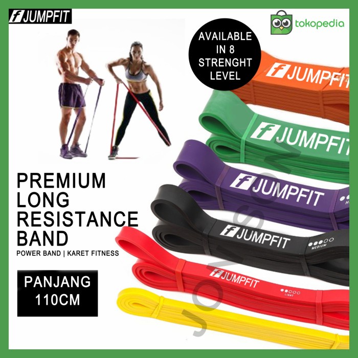 Premium Resistance Band Karet Olahraga Fitness Gym Pull Up