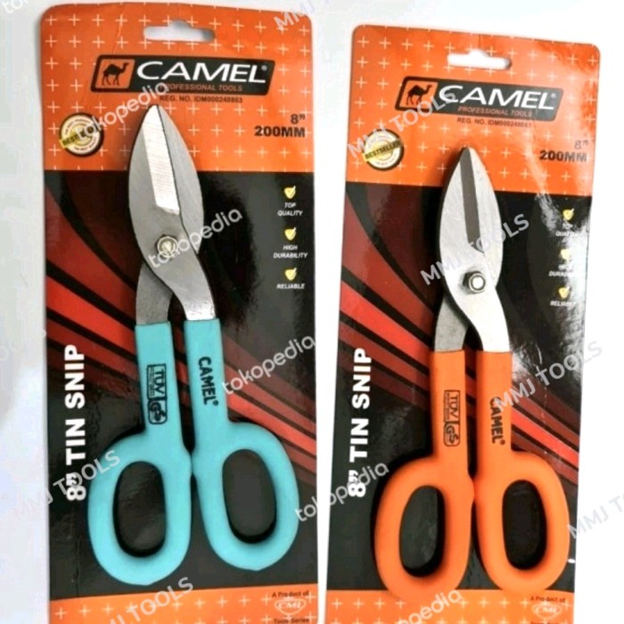 Gunting seng CAMEL 8" - CAMEL Tin Snip - CAMEL Gunting Seng