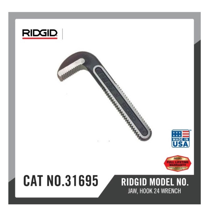 RIDGID JAW HOOK 24 WRENCH 31695