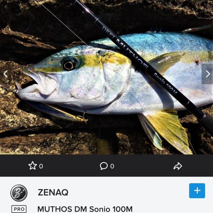 Joran Zenaq Di Muthos Sonio 100M Handmade in Japan