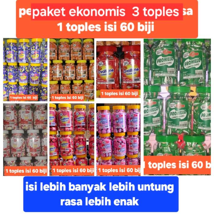 

[3 TOPLES] Permen susu aneka rasa coklat candy cube Silverking,Ovaltime,kindir boy,cetburry,R'orio