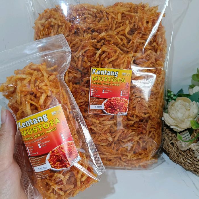 

1kg kentang mustofa - Renyah Pedas manis