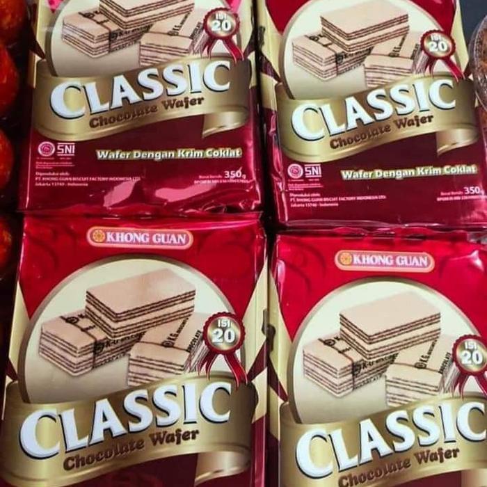 

Coklat Wafer Klasik KHONG GUAN 350gr - Makanan Ringan - Cookies, Cokelat Snacks