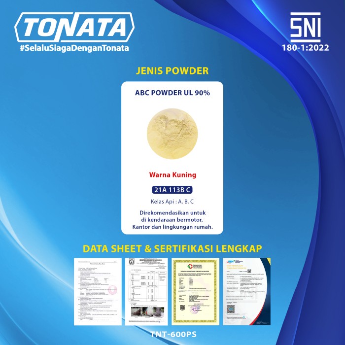 [ernamarket] - Alat Pemadam Api Tonata SNI / APAR ABC Powder 6 kg