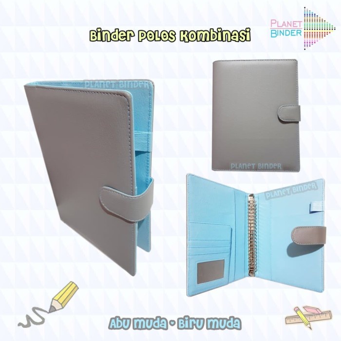 

[tmr] - Binder POLOS Kombinasi 2 Tone B5 A5 A6